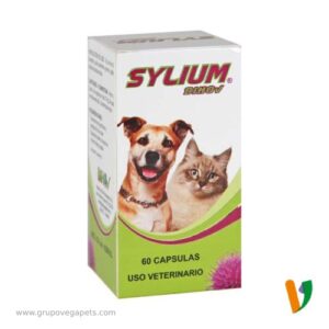 SYLIUM BIHOV CÁPSULAS - Suplemento Hepático para Perros y Gatos